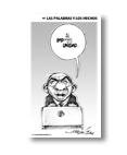 Las palabras y los hechos.